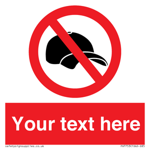 Custom prohibition no caps